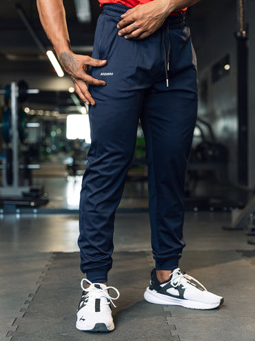Men's Regular Fit Running Track Pants | Slim Fit Track Pants | Super Stretchable Track Pant for Men -Navy Blue