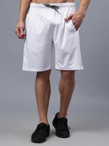 Men's Running Shorts | Workout Running Shorts for Men | Men Gym Yoga Outdoor Sports Shorts- White