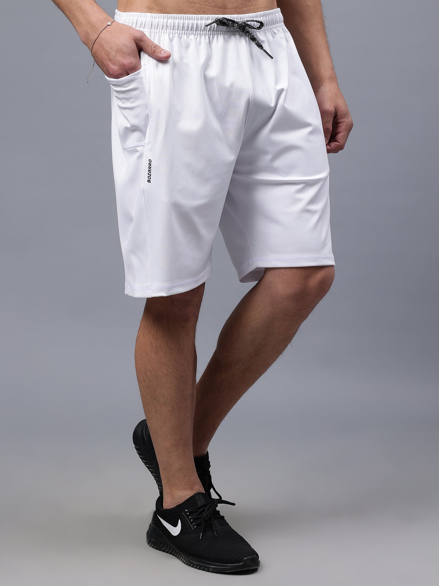 Men's Casual Shorts - White