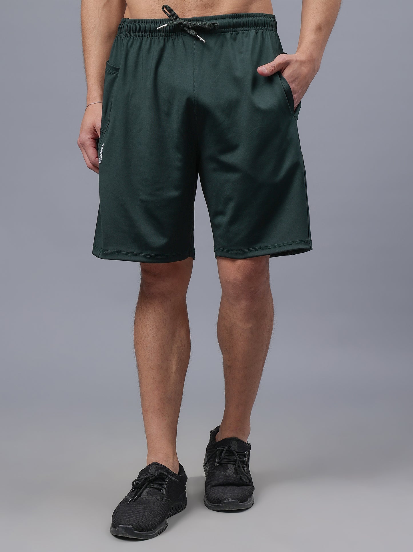 Men's Running Shorts | Workout Running Shorts for Men | Men Gym Yoga Outdoor Sports Shorts- Dark Green