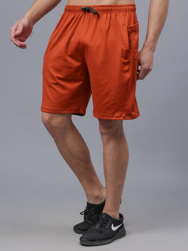 Men's Casual Shorts - Orange