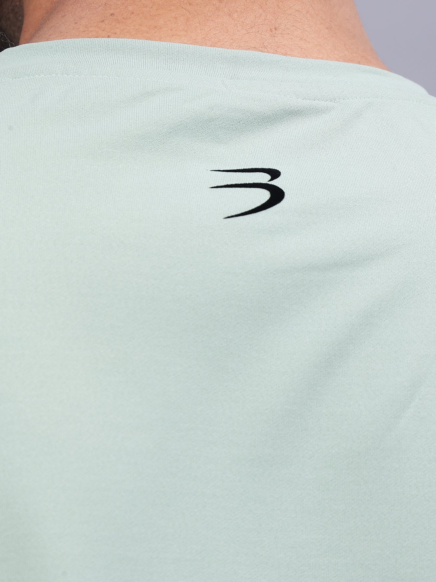 Round Neck Oversized Fit Drop Shoulder Half Sleeves T-Shirt for Men | Men's Printed Oversized T shirt- Pista