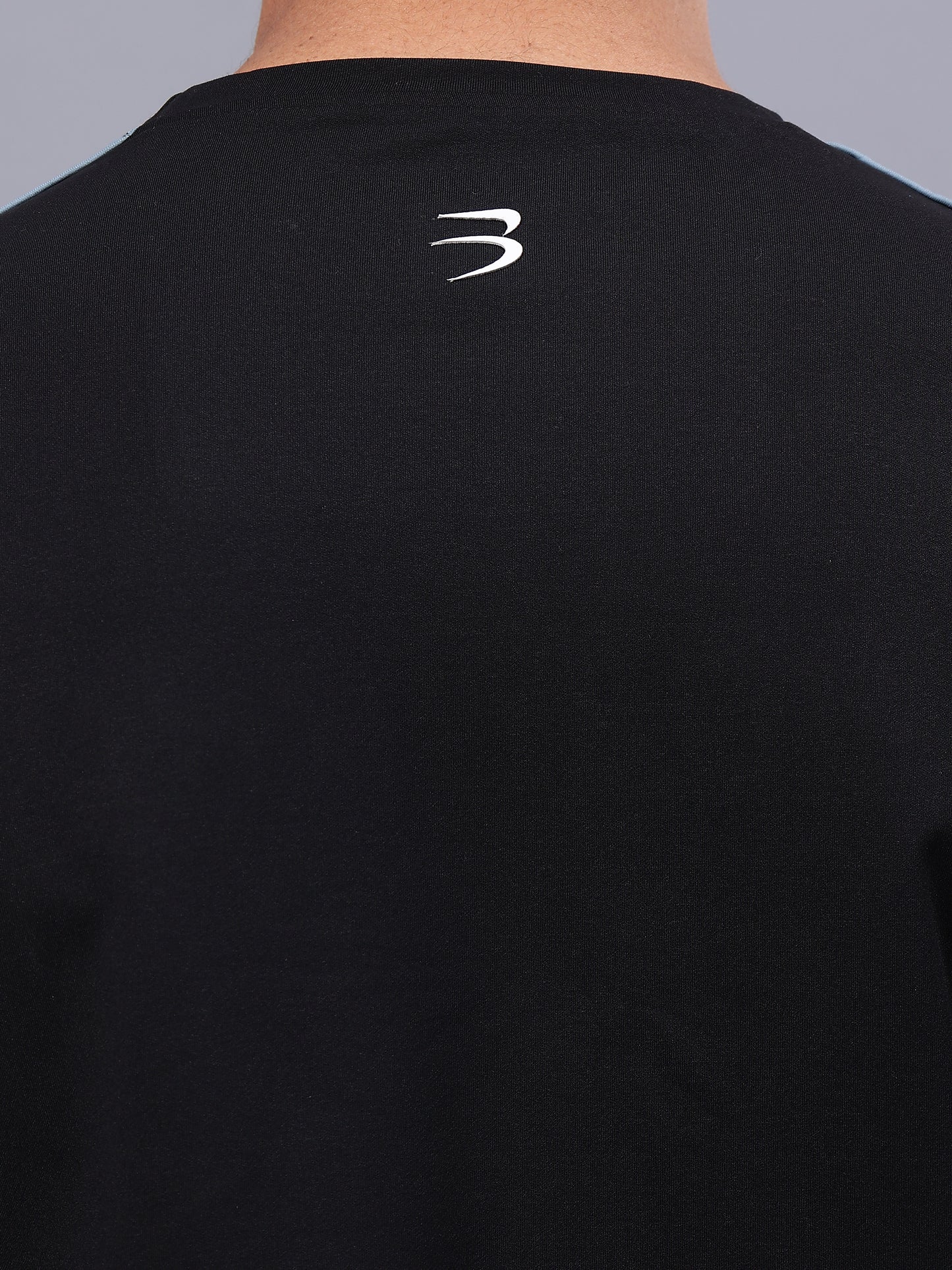 Round Neck Oversized Fit Drop Shoulder Half Sleeves T-Shirt for Men | Men's Printed Oversized T shirt-Black