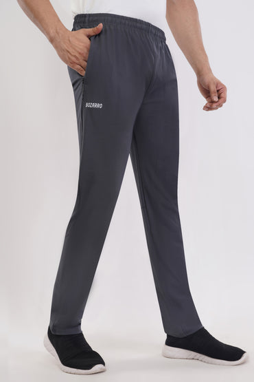 Men's Regular Fit Running Track Pants | Slim Fit Track Pants | Super Stretchable Track Pant for Men(TP03) - Dark Gray