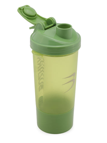 Premium Sports Shaker Bottle | Gym Shaker Bottle for Protein Shake | Leakproof | Shaker Bottle for Men & Women |600ML-Green