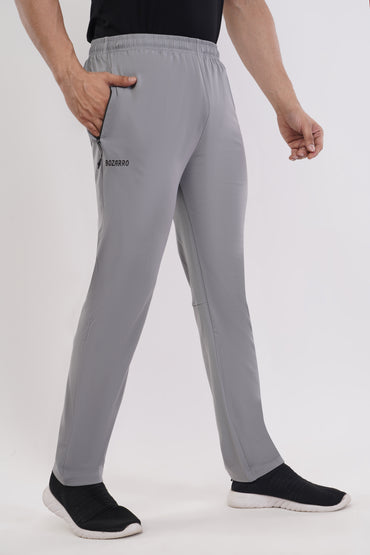 Men's Regular Fit Running Track Pants | Slim Fit Track Pants | Super Stretchable Track Pant for Men(TP03) - Light Gray