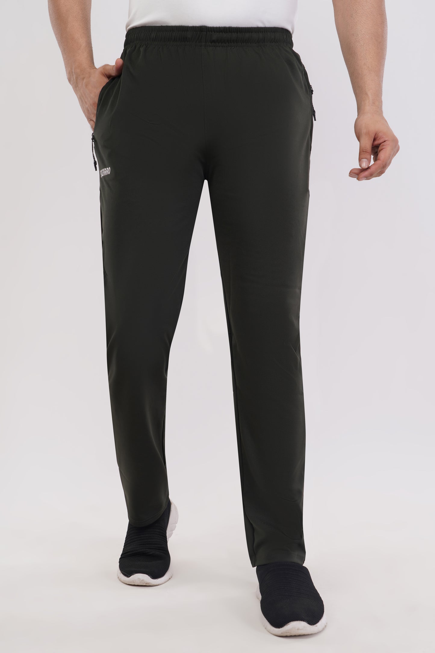 Men's Regular Fit Running Track Pants | Slim Fit Track Pants | Super Stretchable Track Pant for Men(TP03) - Olive Green