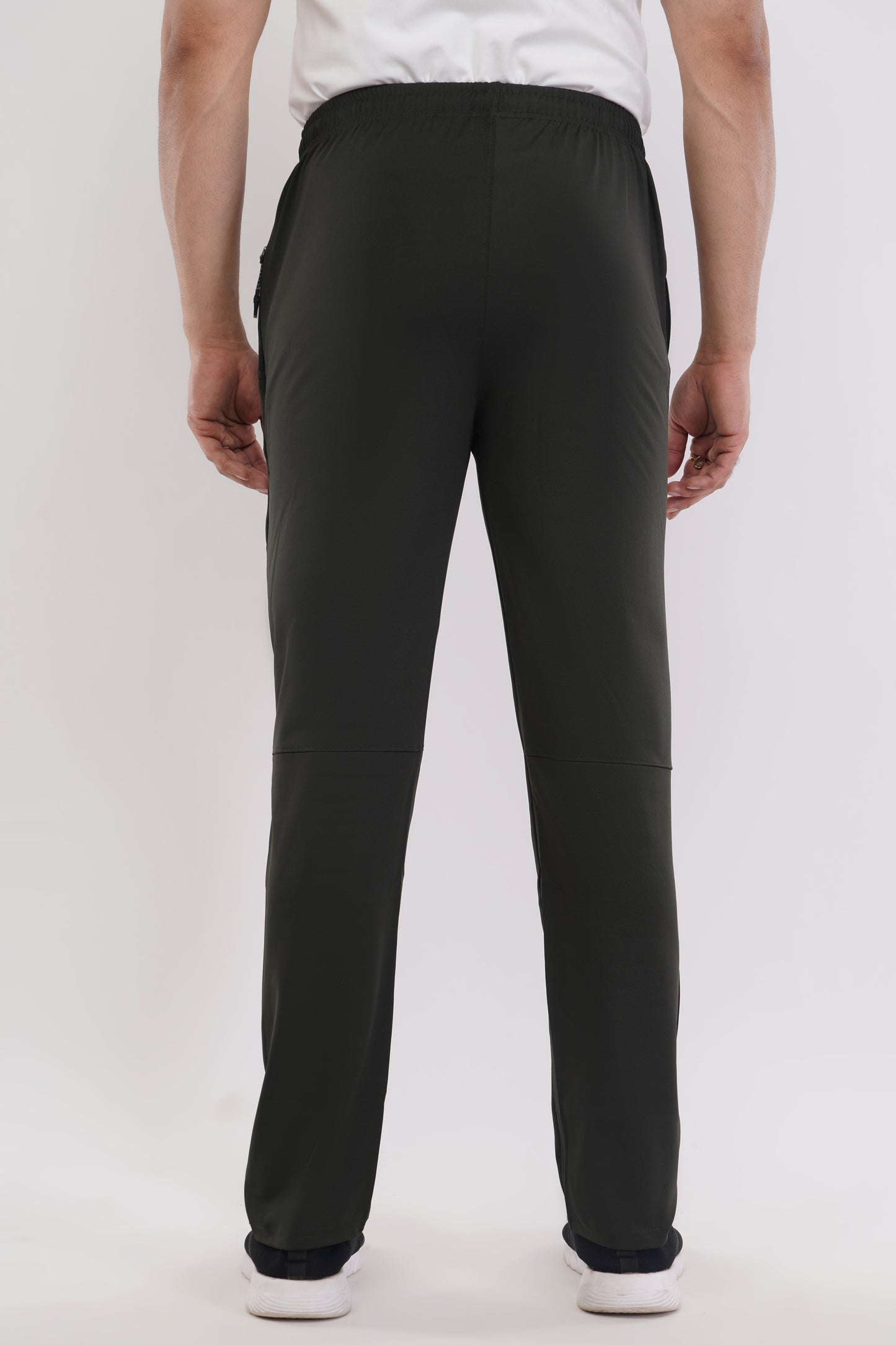 Men's Regular Fit Running Track Pants | Slim Fit Track Pants | Super Stretchable Track Pant for Men(TP03) - Olive Green