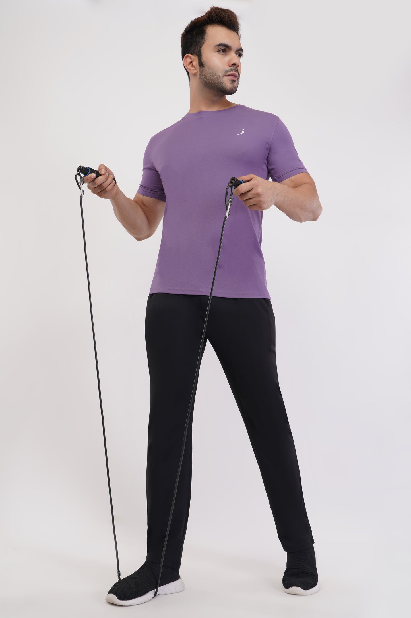 Men's Round Neck T-Shirt | Half Sleeve | Solid Regular Fit T-Shirt For Men(RN08)-Onion