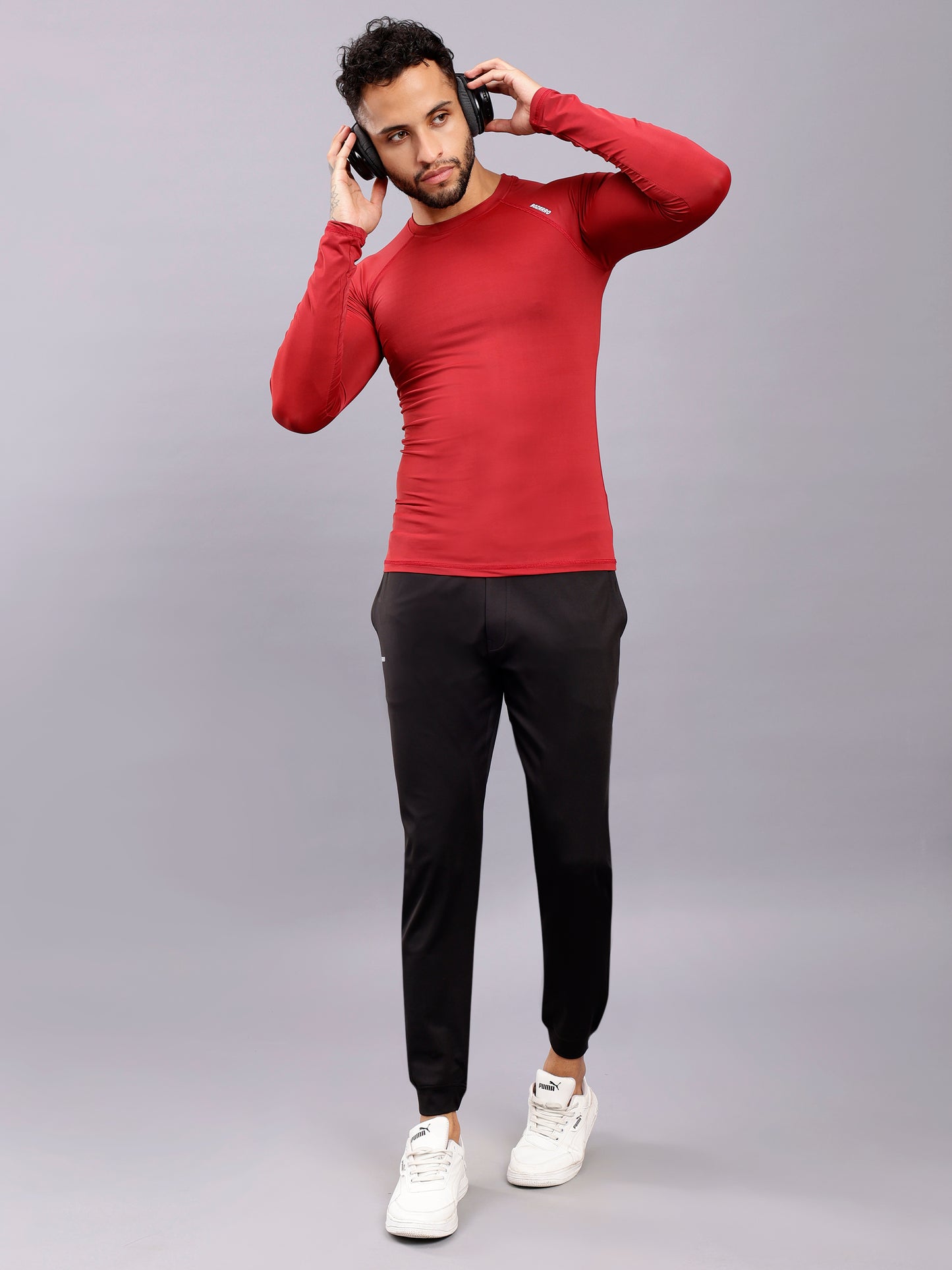 Men's Regular Fit Running Track Pants | Slim Fit Track Pants | Super Stretchable Track Pant for Men - Black