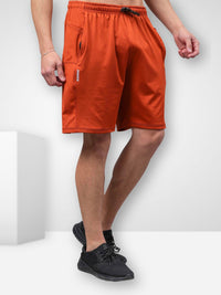 Men's Running Shorts | Workout Running Shorts for Men | Men Gym Yoga Outdoor Sports Shorts- Rust