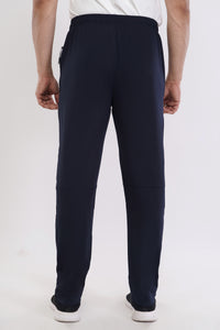 Men's Regular Fit Running Track Pants | Slim Fit Track Pants | Super Stretchable Track Pant for Men(TP03) - Navy Blue