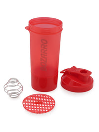 Premium Sports Shaker Bottle | Gym Shaker Bottle for Protein Shake | Leakproof | Shaker Bottle for Men & Women |600ML-Red